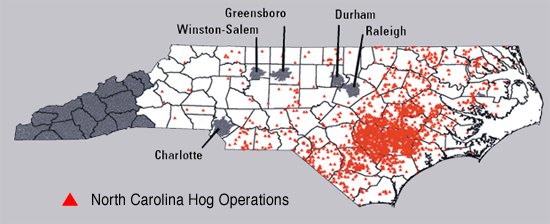 CAFOs and Environmental Justice: The Case of North Carolina