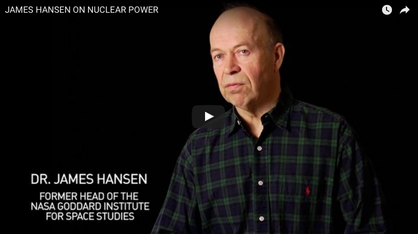 Dr. James Hansen and the Nuclear Briar Patch