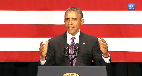 Obama addresses LCV2