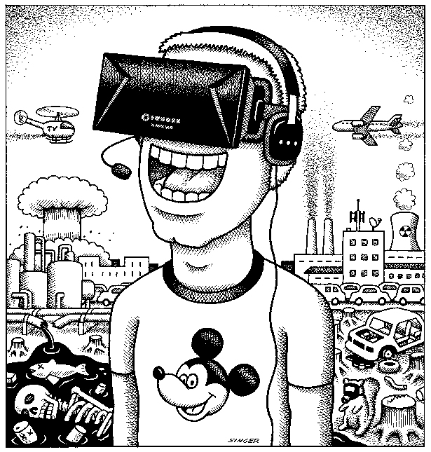 Virtual Reality by Andy Singer
