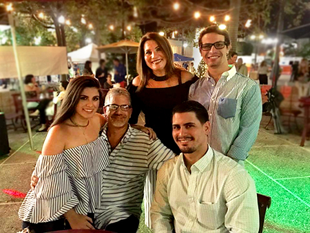 Pereira family, Caguas, Puerto Rico
